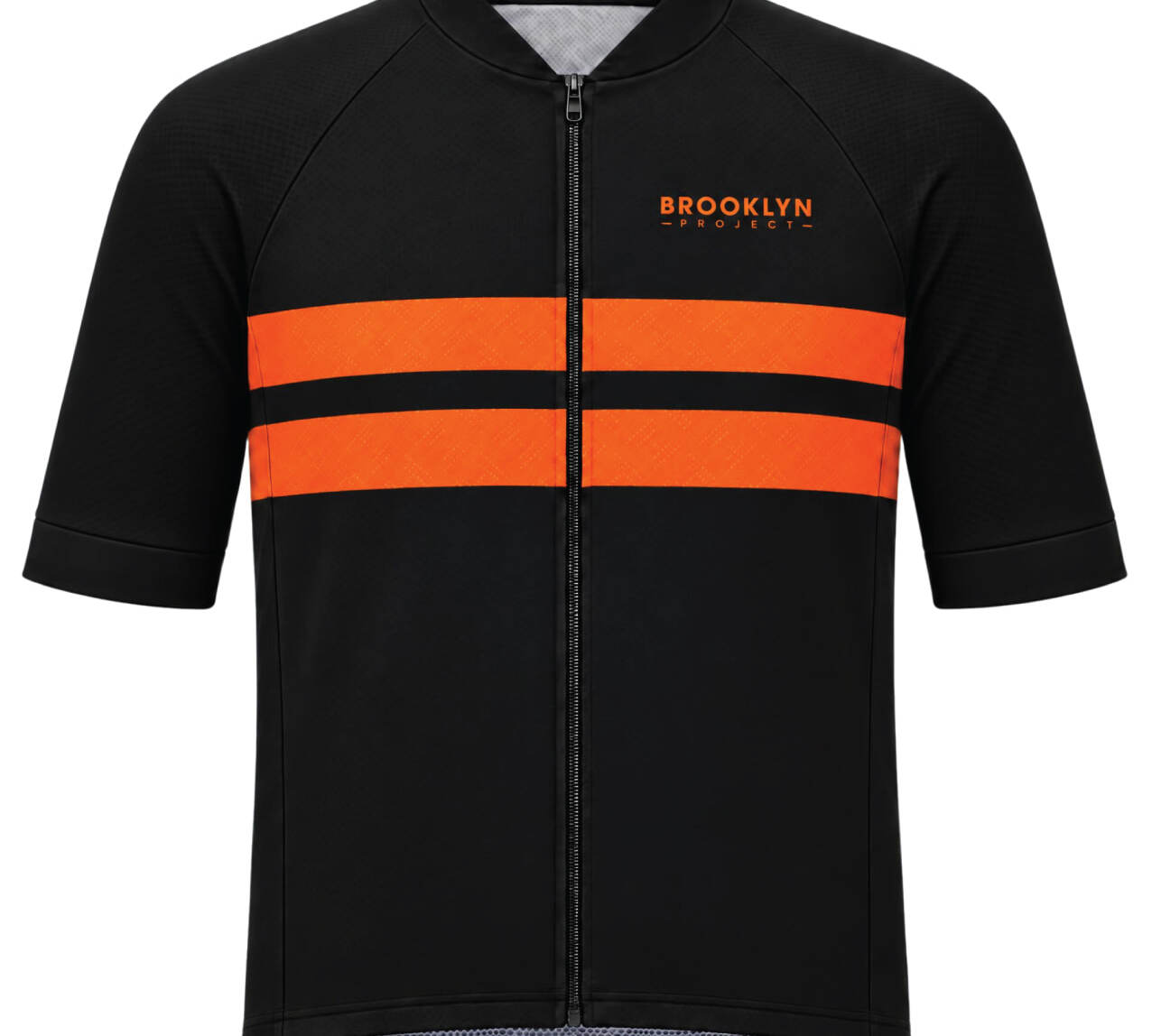 Men's Core Performance Cycling Jersey - Black Orange | Lightweight Performance