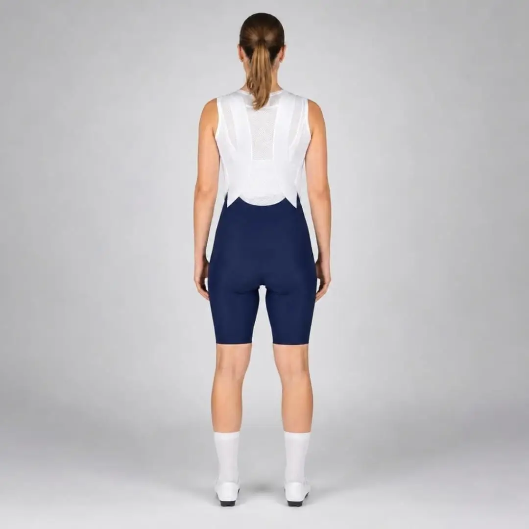 Pro Maximus Women's Cycling Bibs – Navy Long Distance Bib Shorts