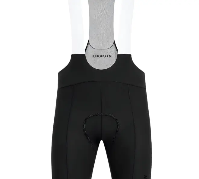Men's Elite Performance Cycling Bibs - Premium Italian Fabric Black