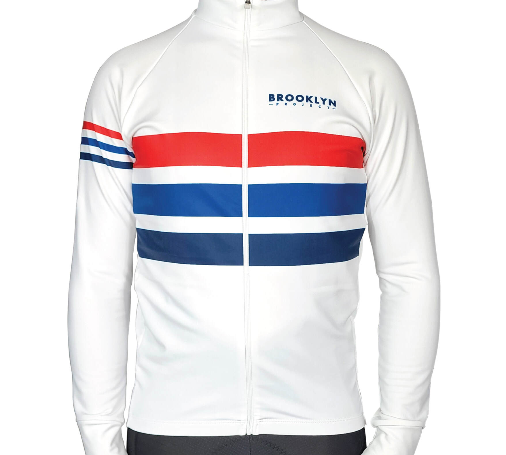 Men's Pro Thermal Cycling Jacket - White, Windproof