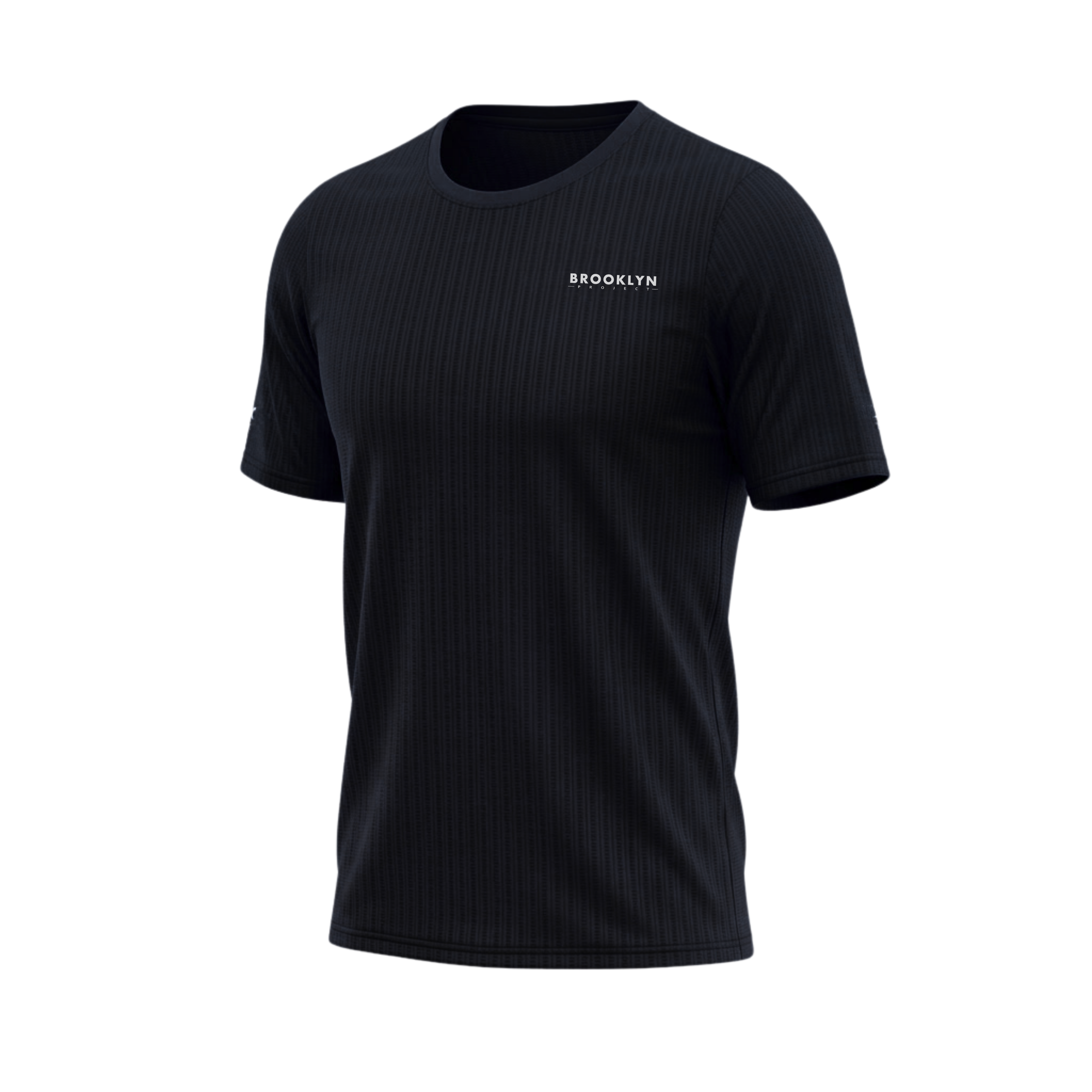 Men's Elite Lightweight Running T-Shirt - Breathable Technical Tee, Black