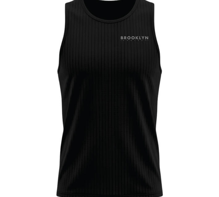 Women's Elite Lightweight Run Singlet - Breathable Technical Singlet, Black