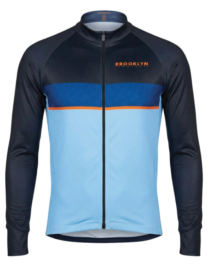 Men's Pro Thermal Cycling Jacket - Blue, Windproof