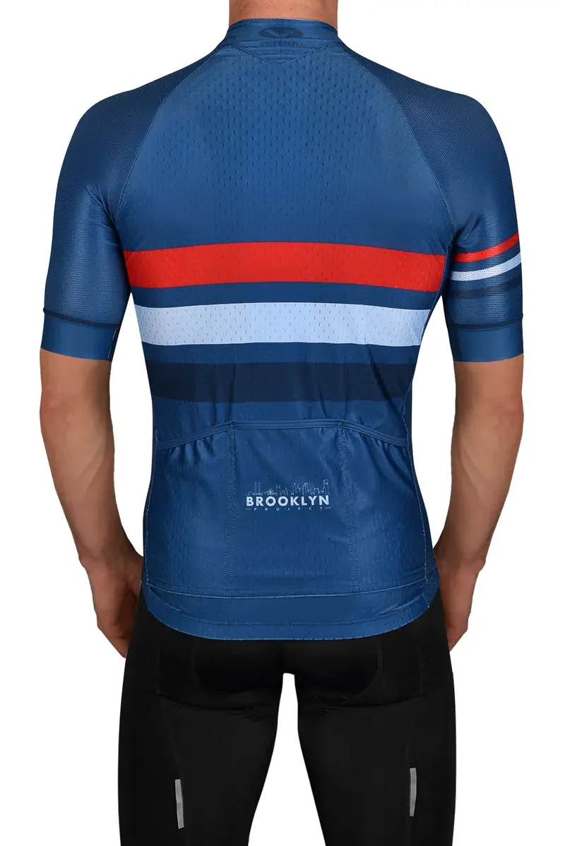 Men's Pro Cycling Jersey - Midnight Blue | Lightweight Performance