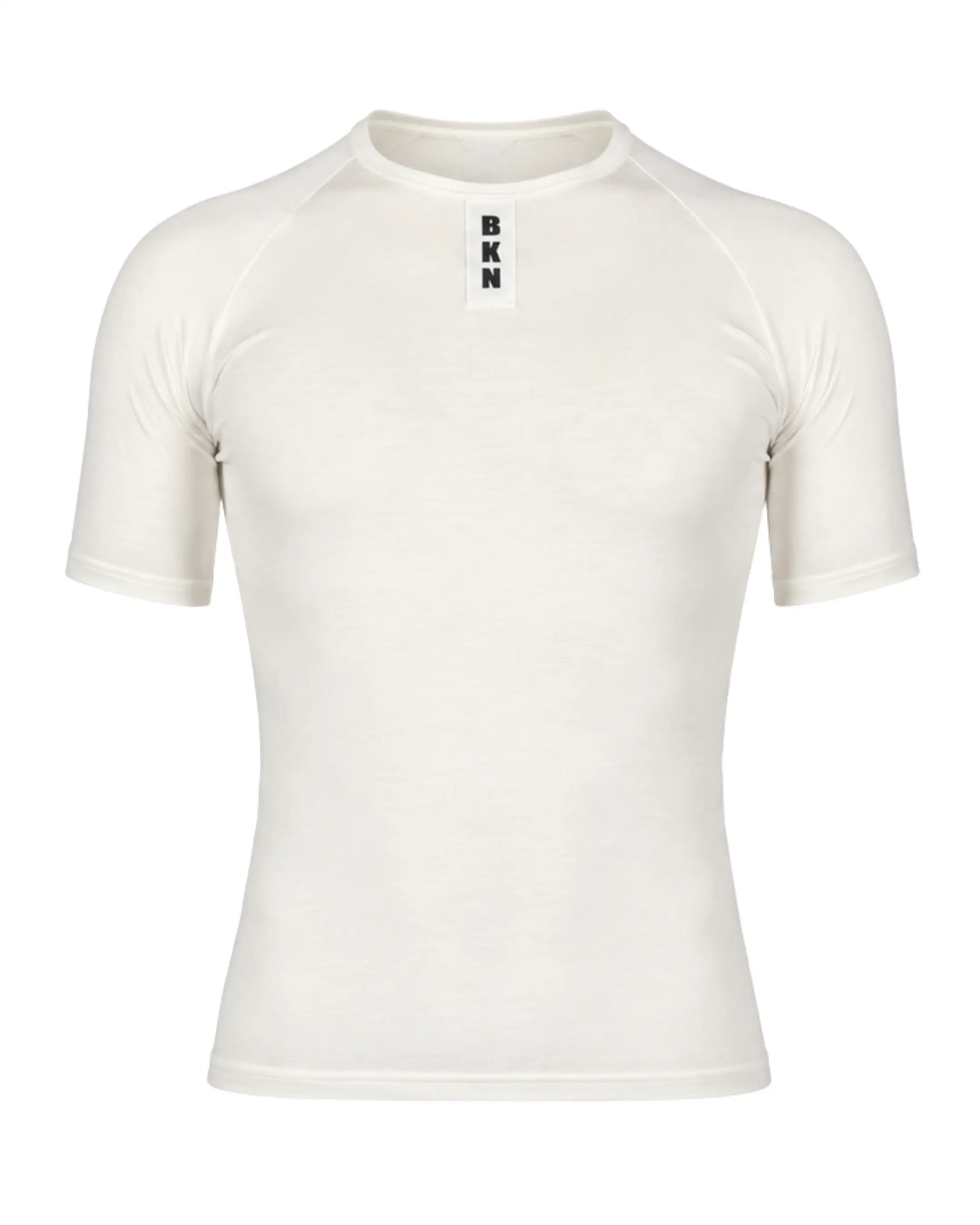 Merino Wool Cycling Undershirt Sleeved White