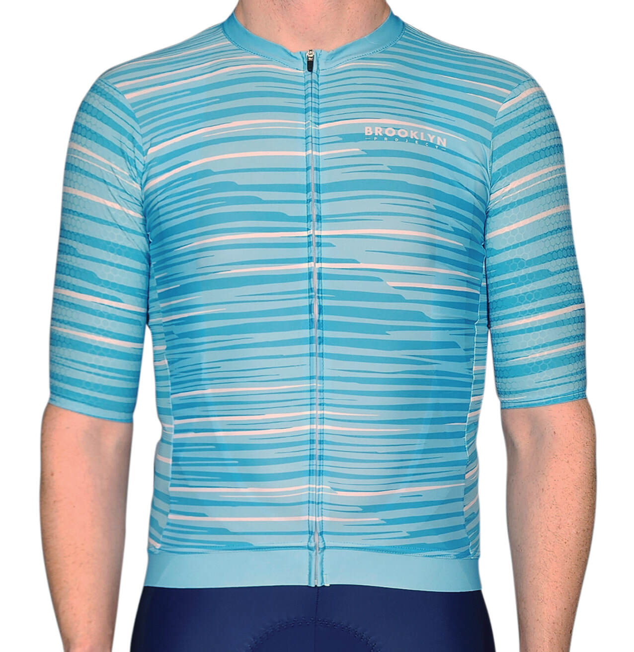 Men's Elite Aerodynamic Cycling Jersey - Light Blue | Pro Fit & Breathable