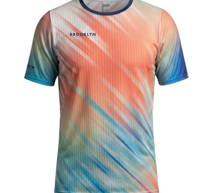 Men's Elite Lightweight Run T-Shirt - Breathable Technical Tee, Multi-Colour