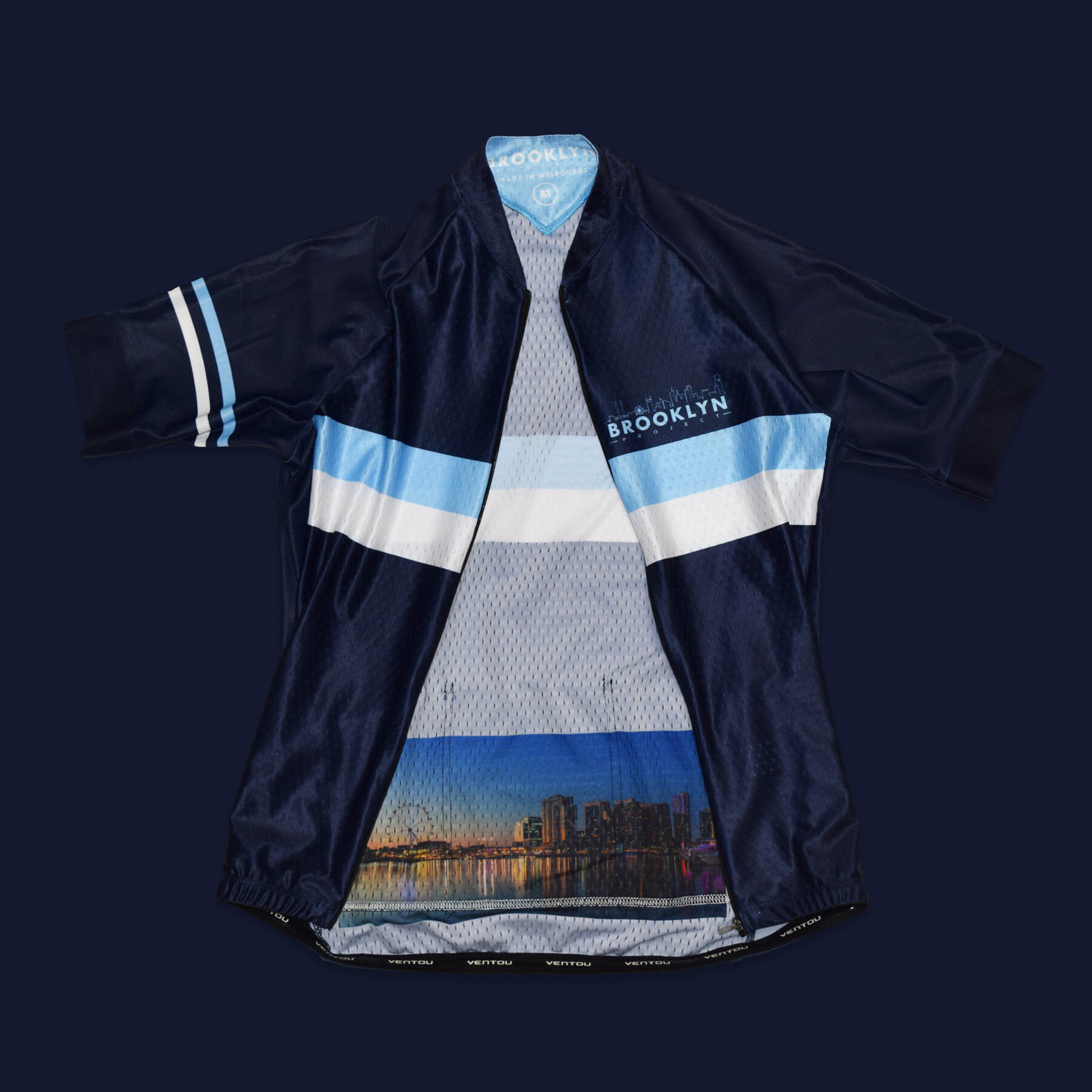 Men's Pro Cycling Jersey - Luxe Navy | Lightweight Performance