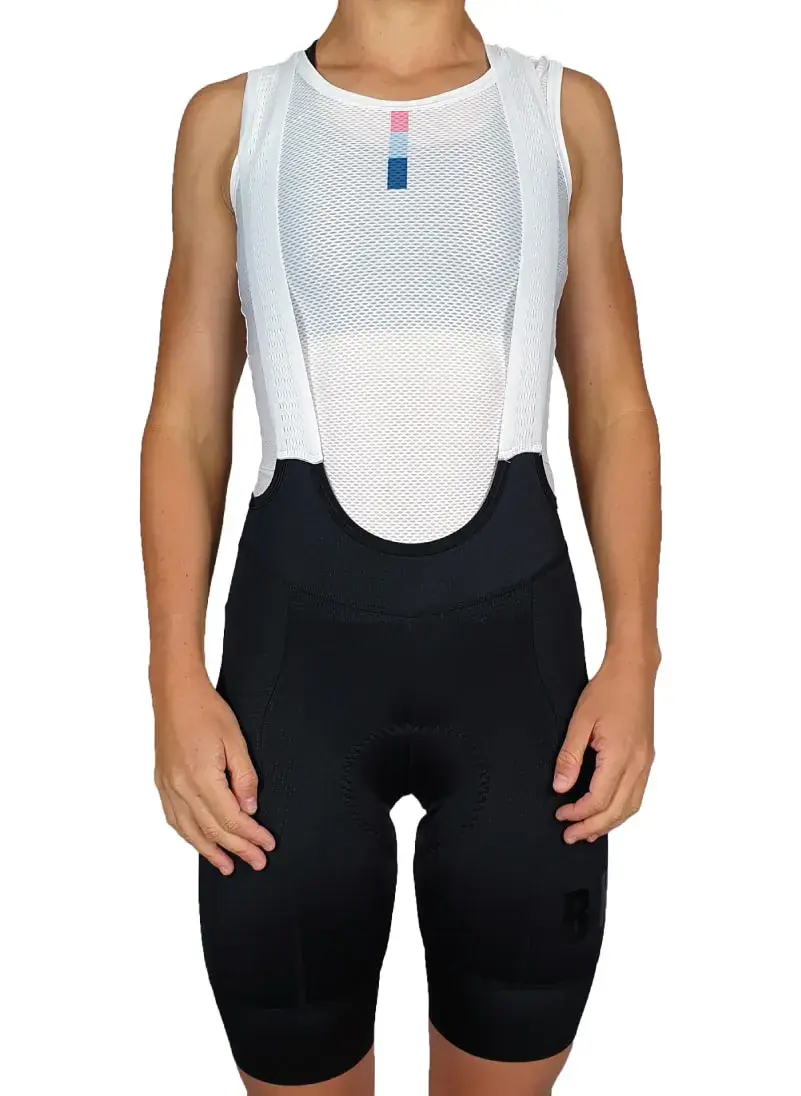 Pro Women's Cycling Bibs – Black Long Distance Bib Shorts