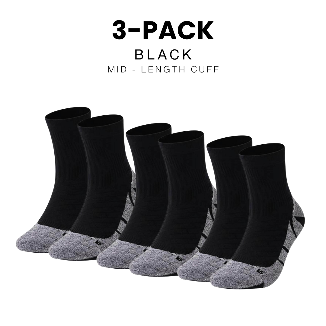 coolmax-running-socks-black-mid-cuff-length-3-pack