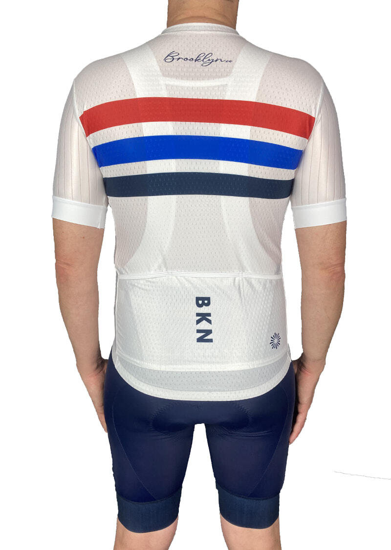 White Jersey Back