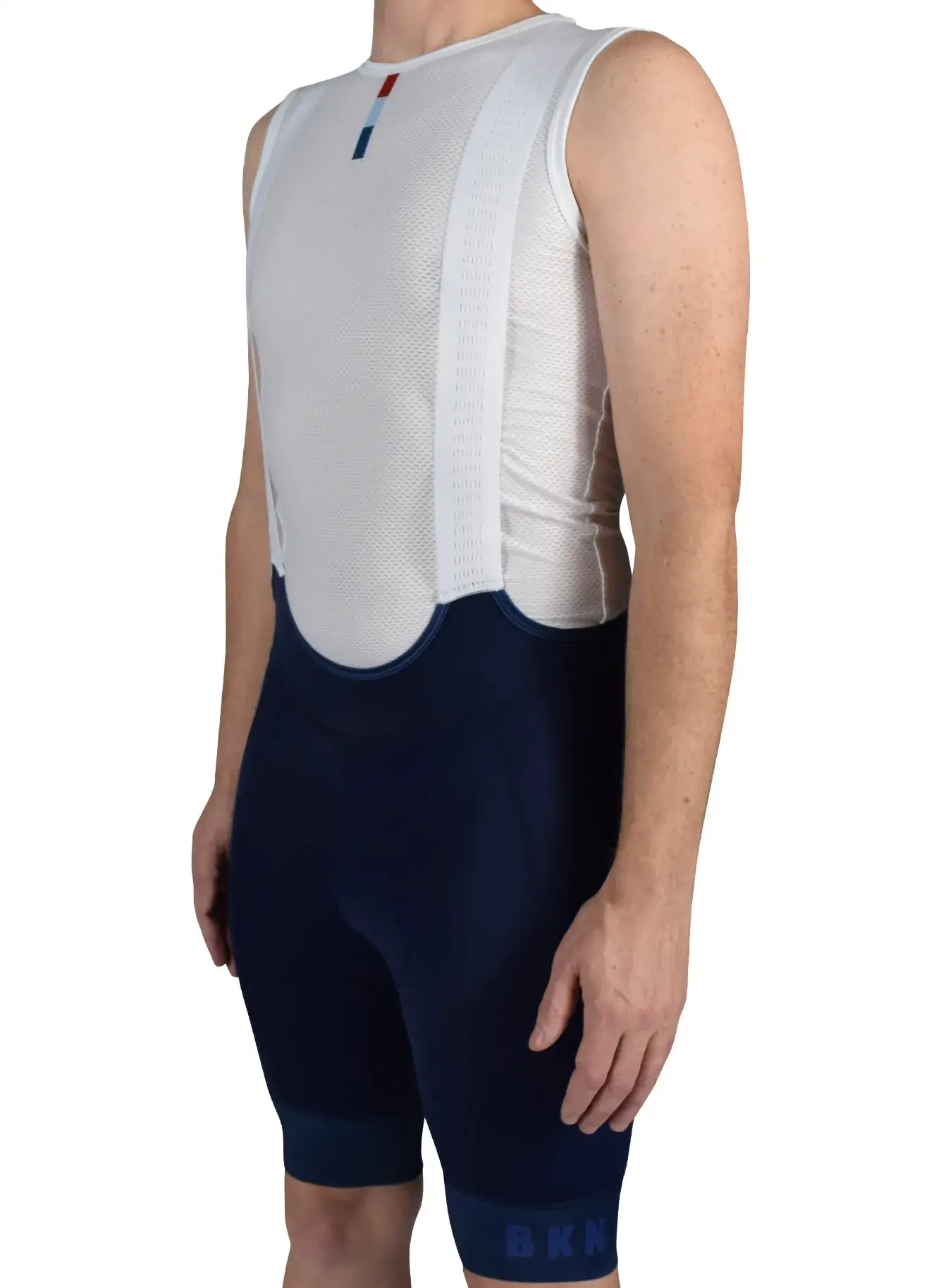 Men’s Pro Cycling Bib Shorts - High-Density Chamois Padding, Compression Navy