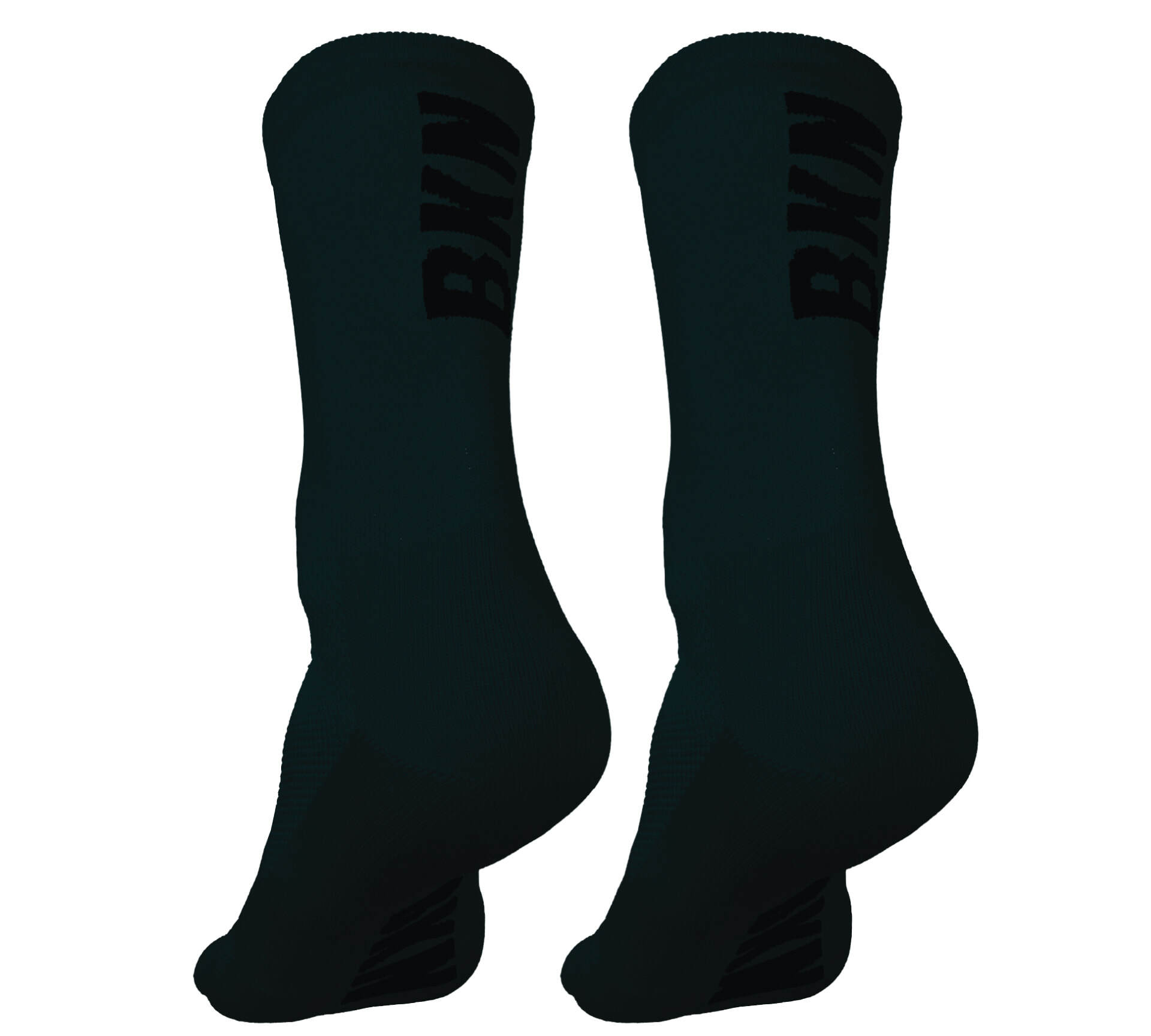 Pro Cycling Socks – Dark Green, Woven, 14cm cuff, Moisture-Wicking Fabric