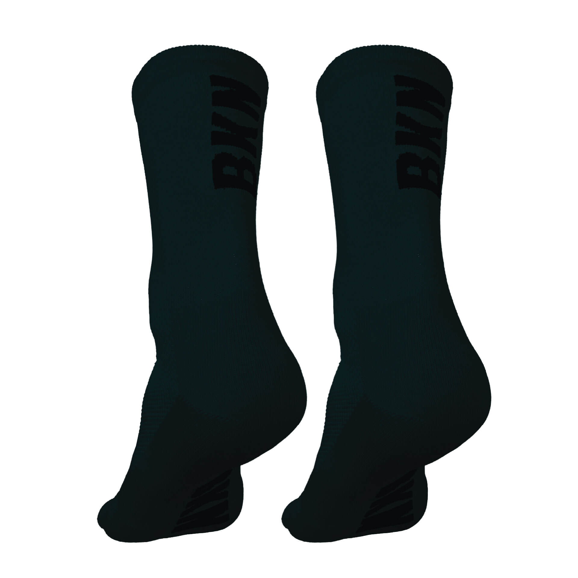 Pro Cycling Socks – Dark Green, Woven, 14cm cuff, Moisture-Wicking Fabric