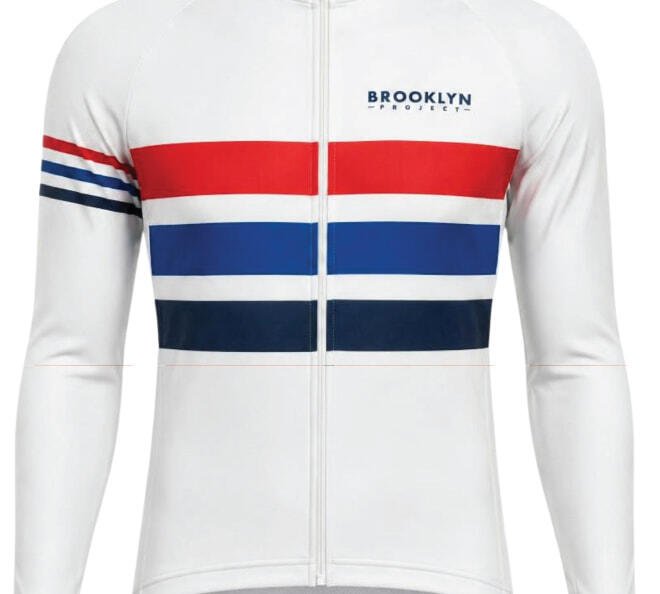 Men's Pro Thermal Cycling Jacket - White, Windproof