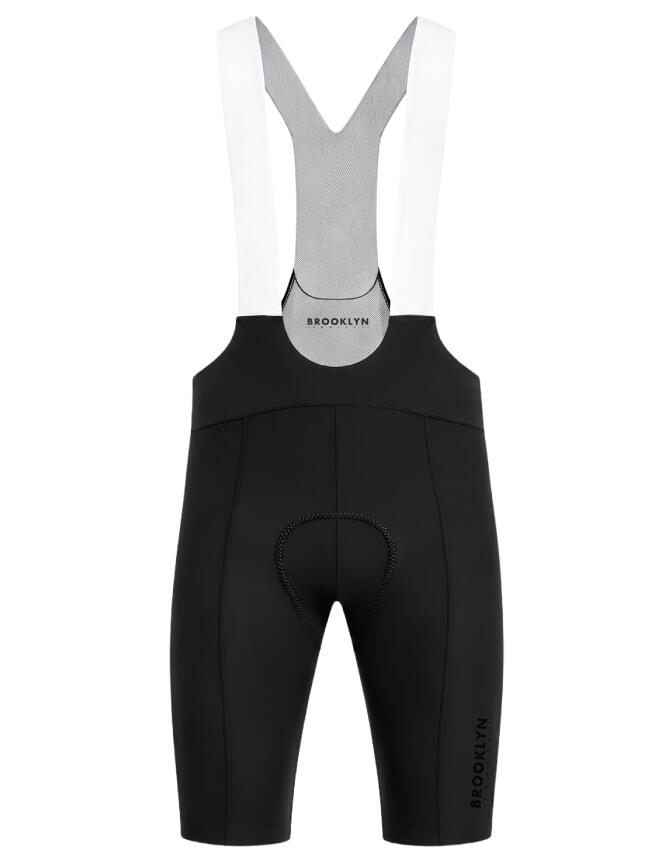 Men's Elite Performance Cycling Bibs - Premium Italian Fabric Black