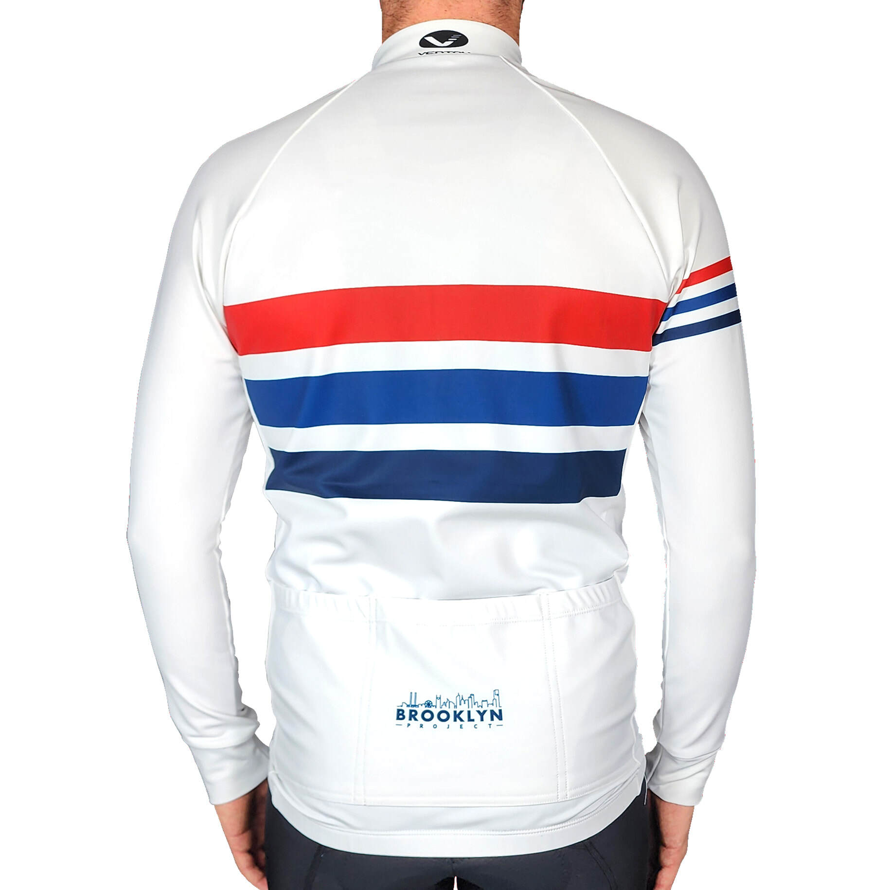 Men's Pro Thermal Cycling Jacket - White, Windproof