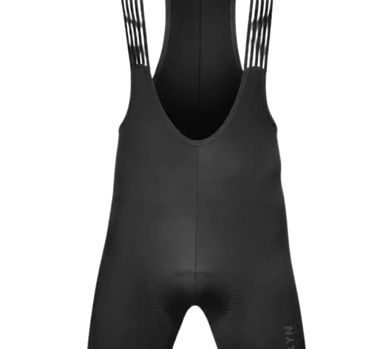 Men’s Core Cycling Bib Shorts - High-Density Chamois Padding, Compression Black