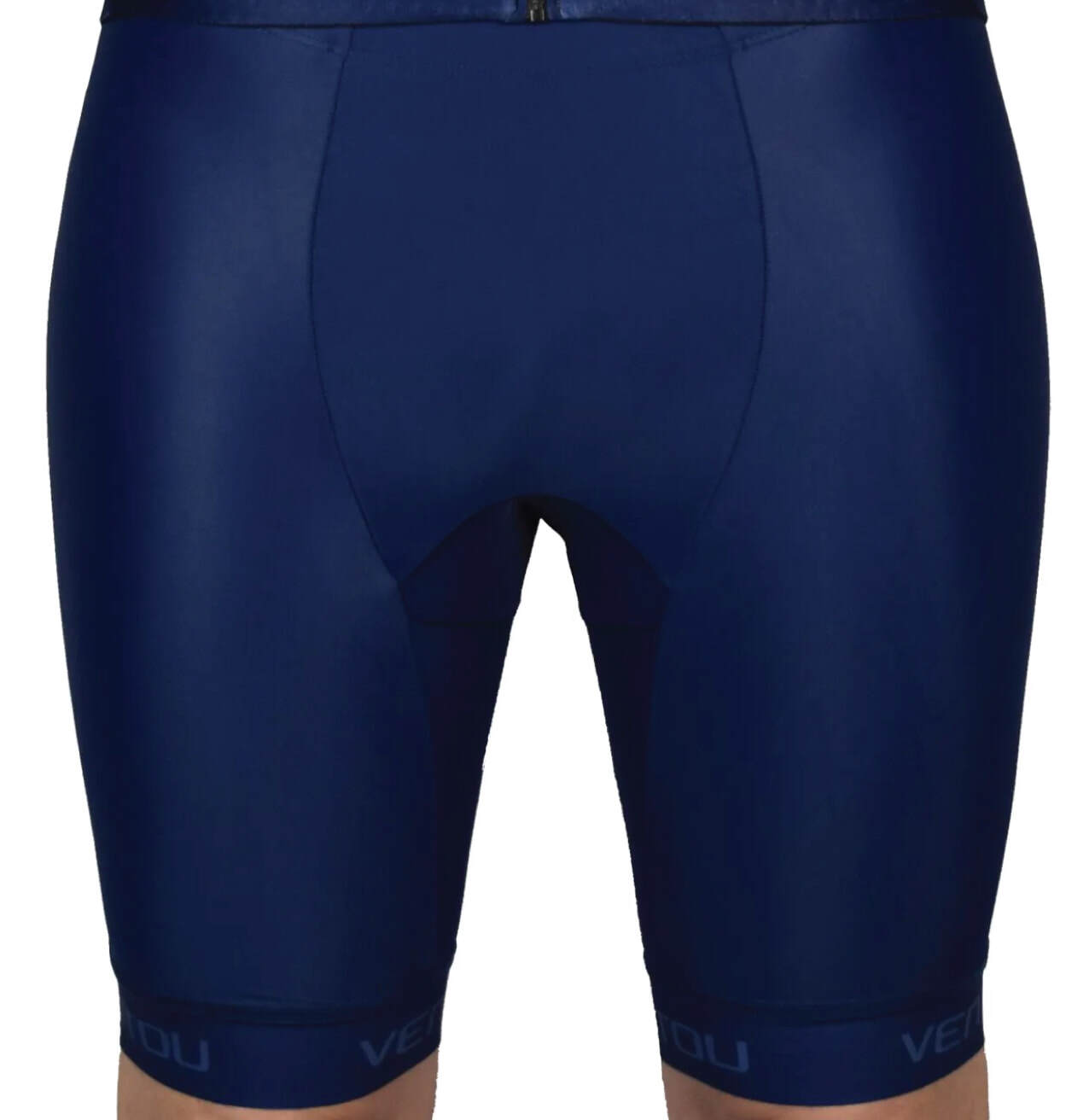 Men’s Endurance Triathlon Shorts with Pockets – Navy Compression Tri-Race Shorts