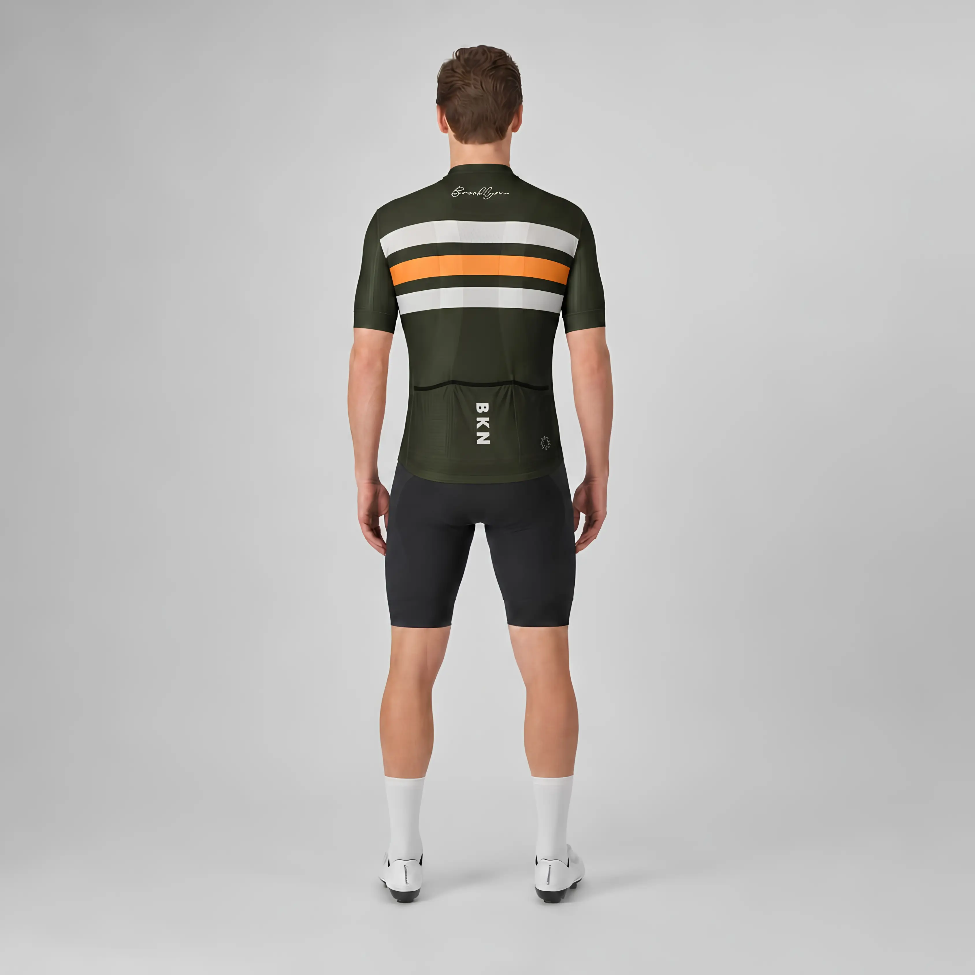 Men's Pro Cycling Jersey - Maximus Olive | Lightweight Performance