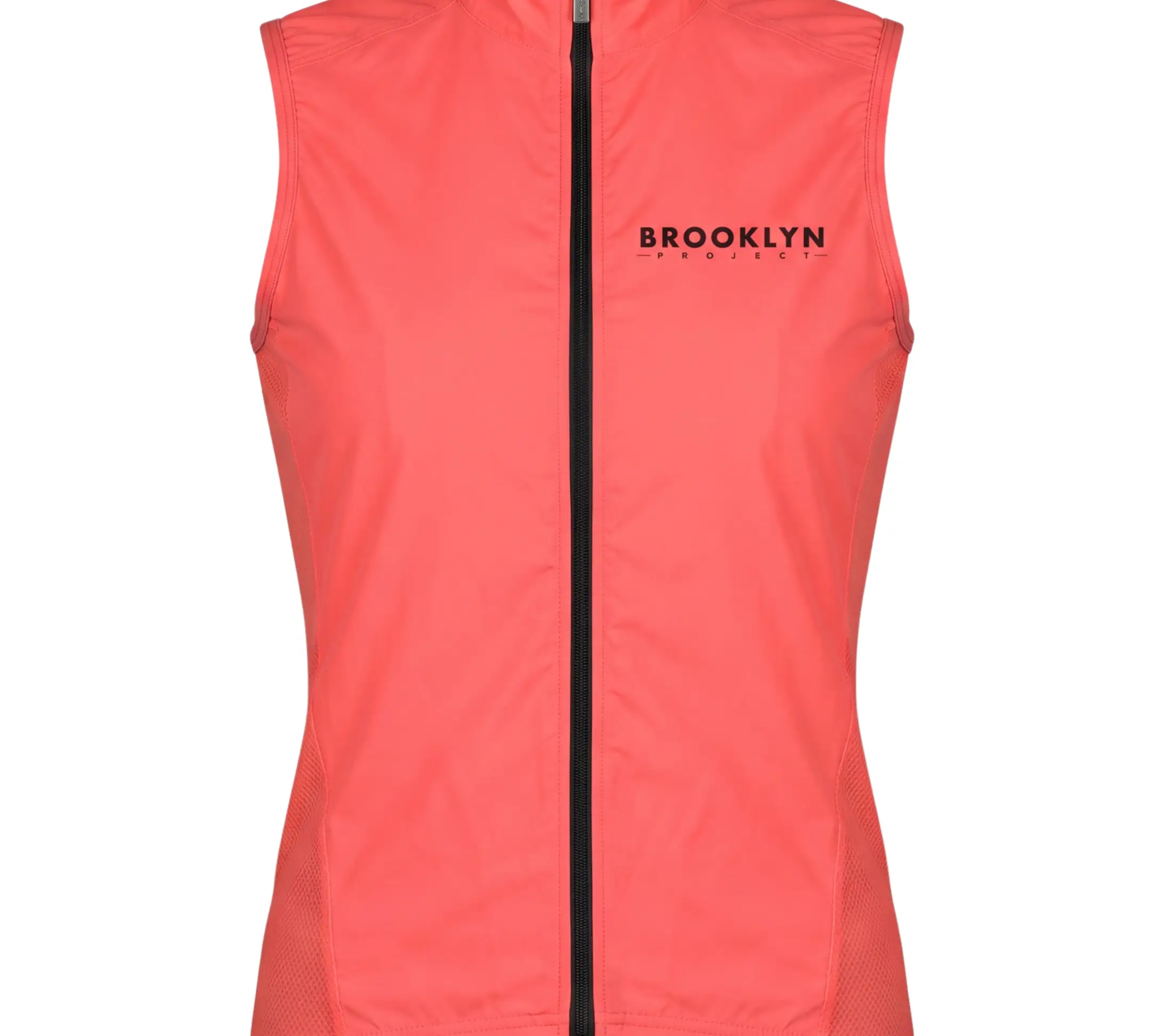 Women's Pro Water-Resistant Cycling Vest Gilet - Orange, Windproof