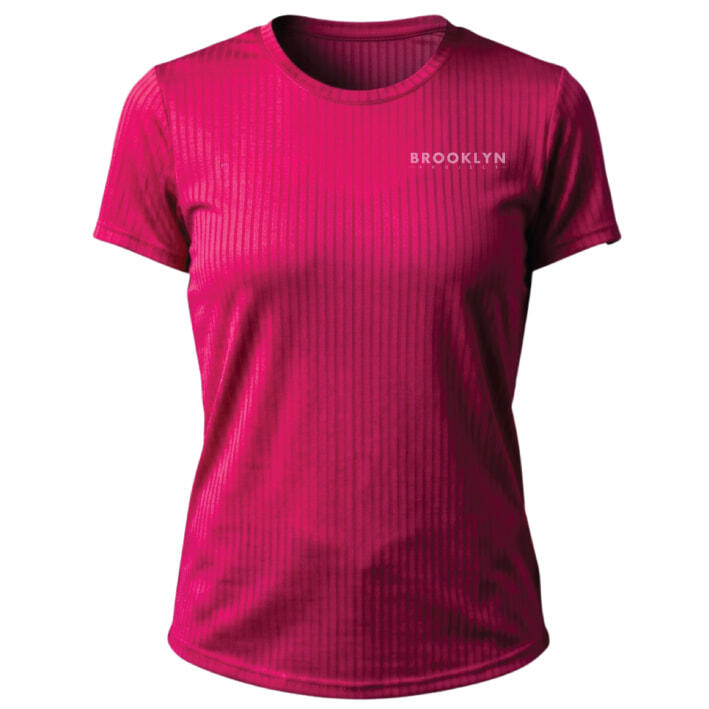 Women's Elite Lightweight Run T-Shirt - Breathable Technical Tee, Dark Pink