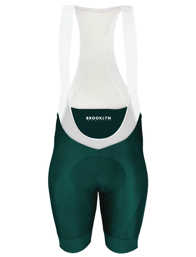 Pro Maximus Women's Cycling Bibs – Green Long Distance Bib Shorts