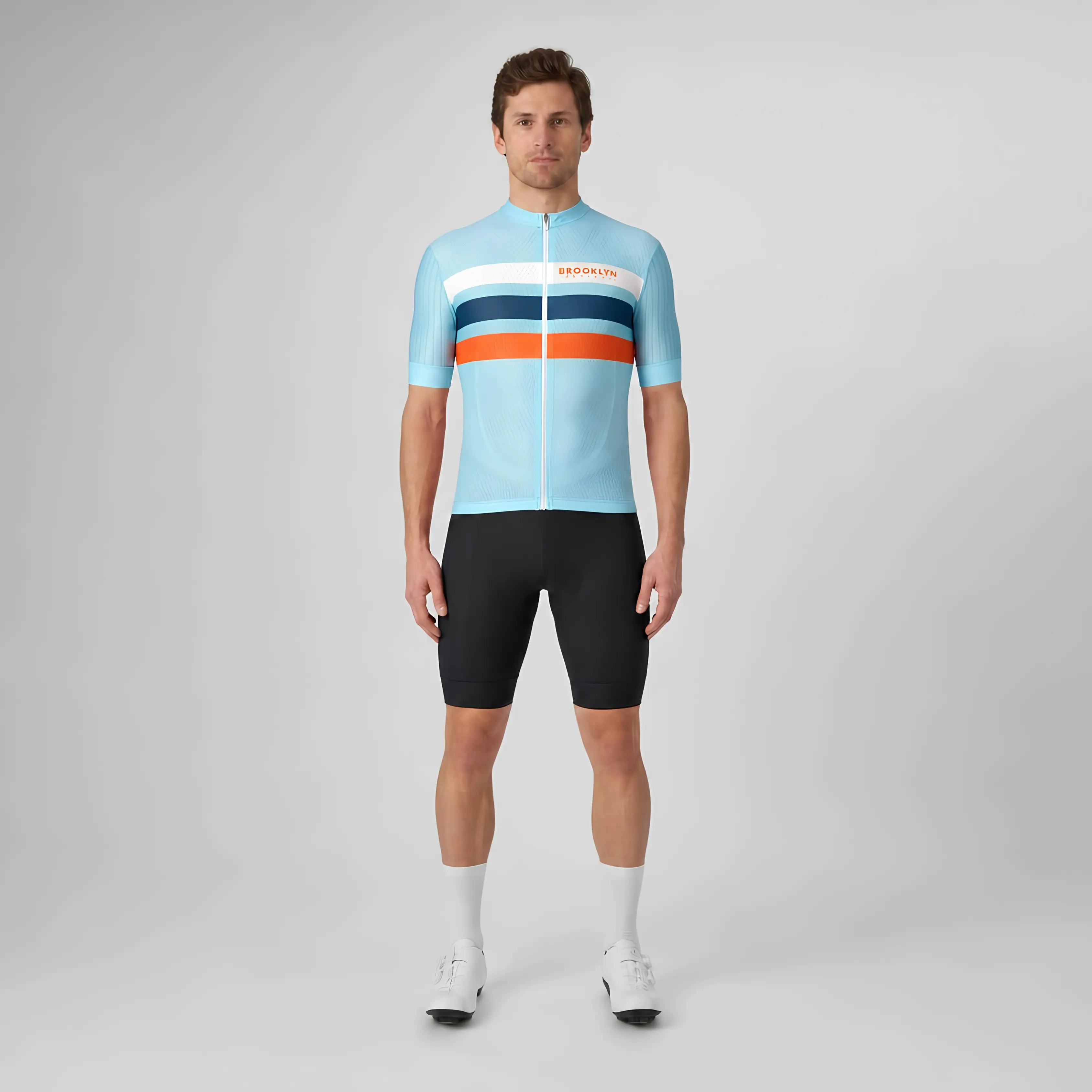 Men's Pro Cycling Jersey - Maximus Teal | Lightweight Performance