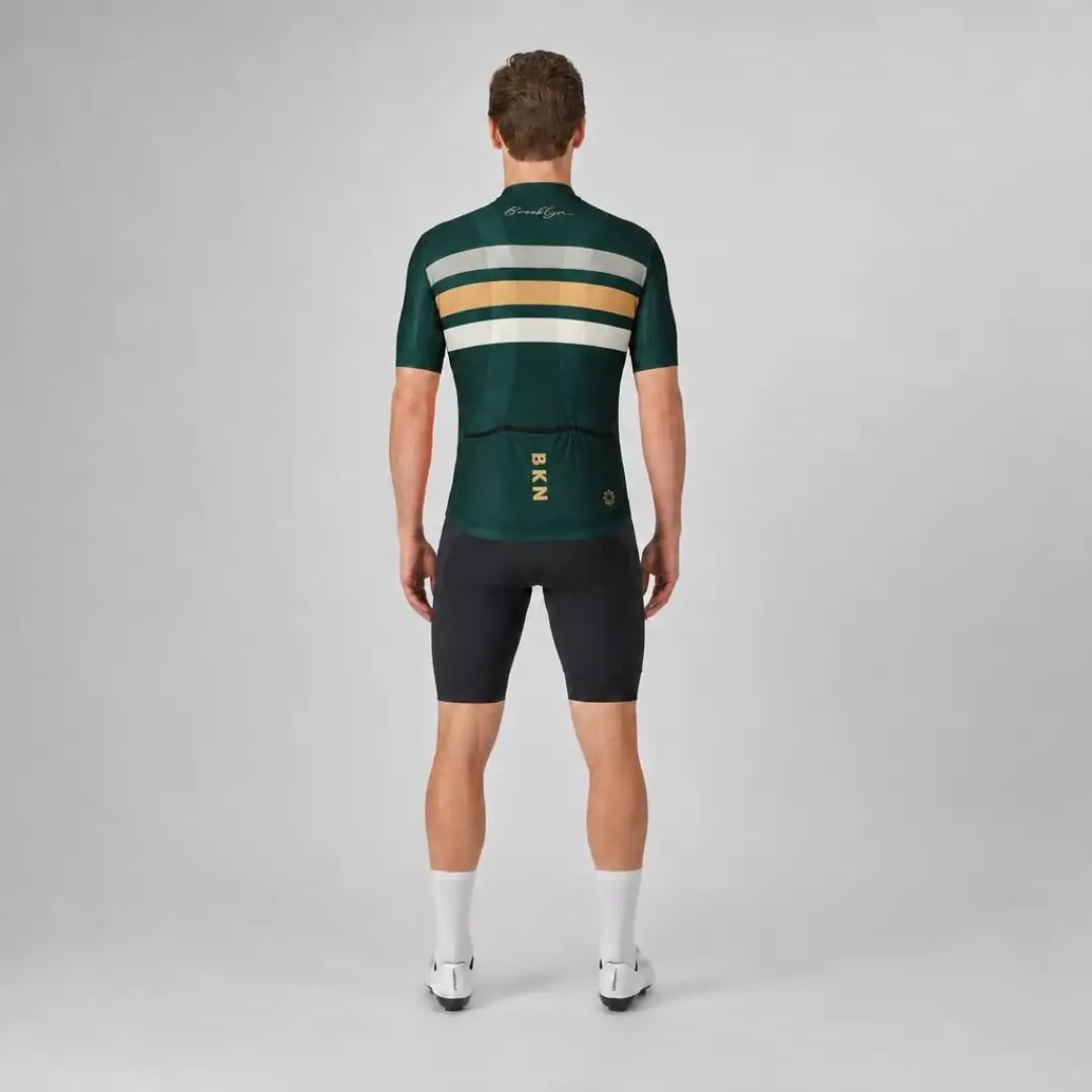 Men's Pro Cycling Jersey - Maximus Green | Lightweight Performance