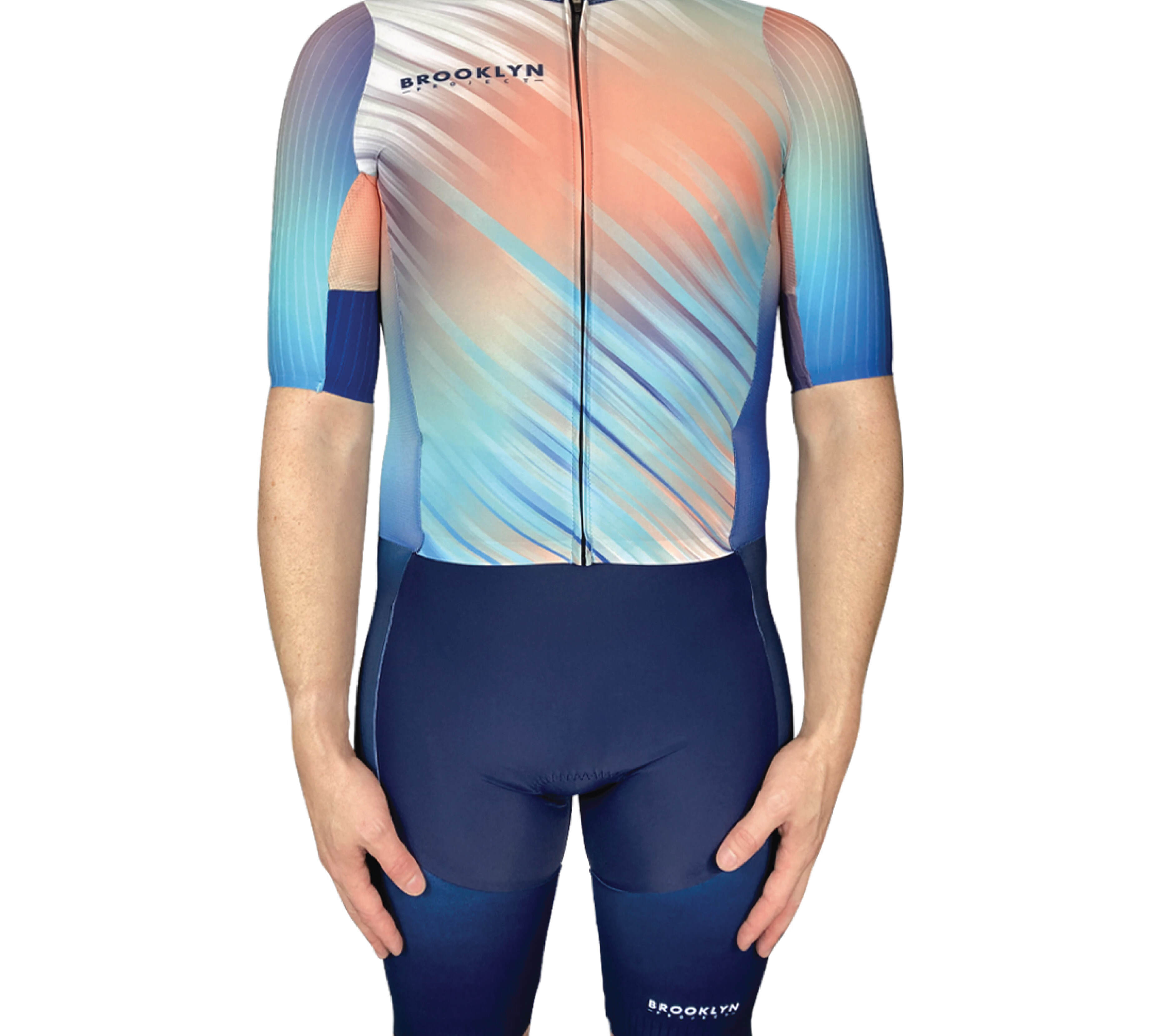 Men's Elite Aero Sleeved Triathlon Suit - Multi-Colour, Quick-Dry