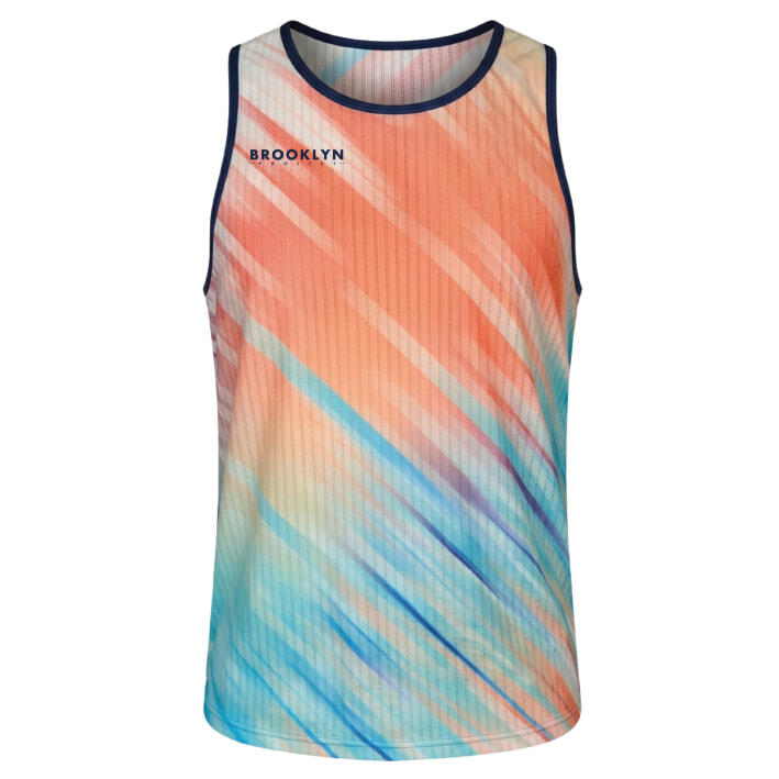 Women's Elite Lightweight Run Singlet - Breathable Technical Singlet, Multi-Colour