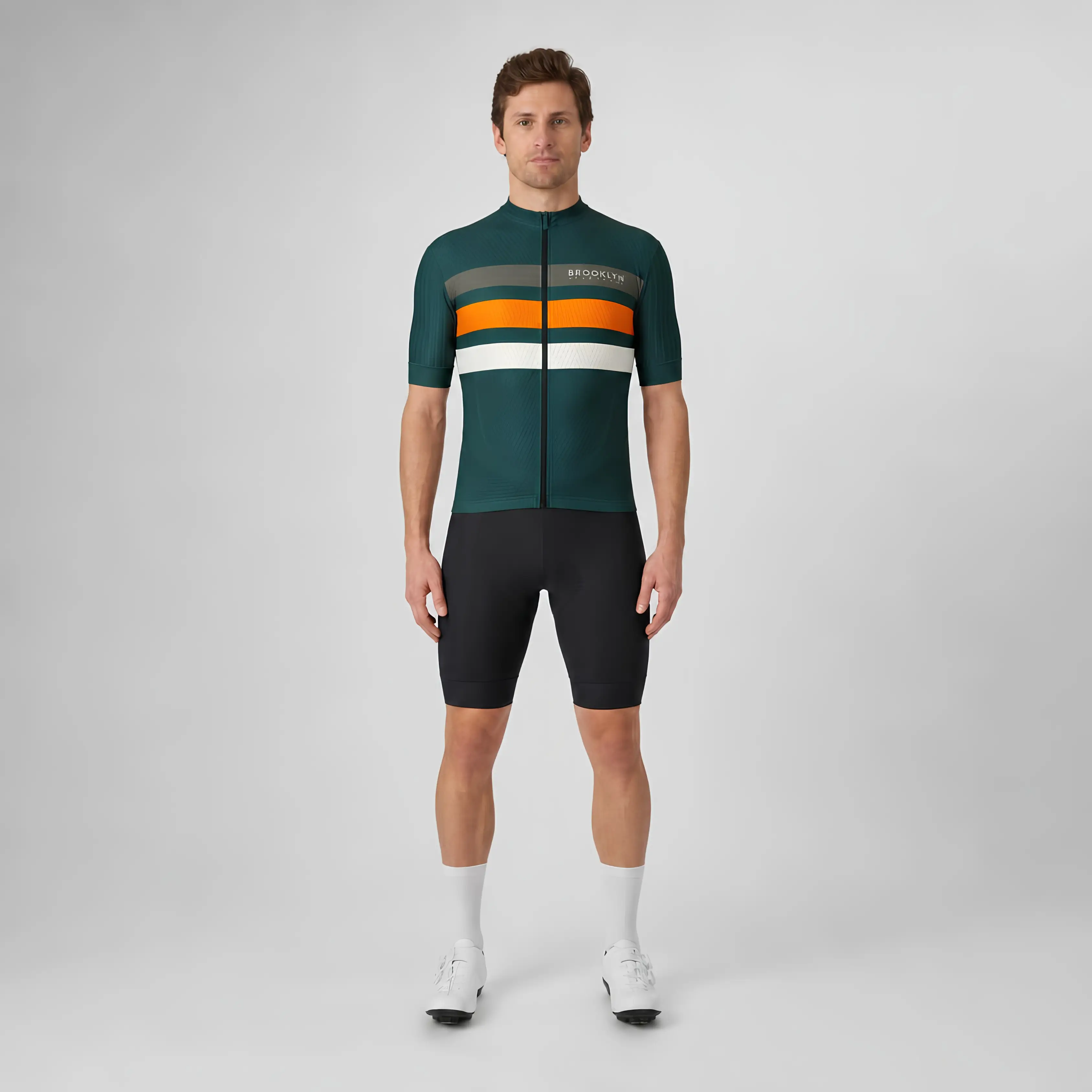 Men's Pro Cycling Jersey - Maximus Green | Lightweight Performance