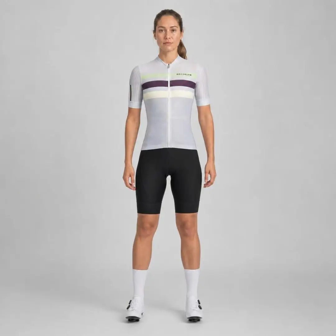 Pro Maximus Women's Cycling Bundle: Blue Jersey, Bib Shorts & Socks