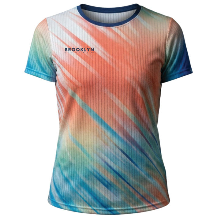Women's Elite Lightweight Run T-Shirt - Breathable Technical Tee, Multi-Colour
