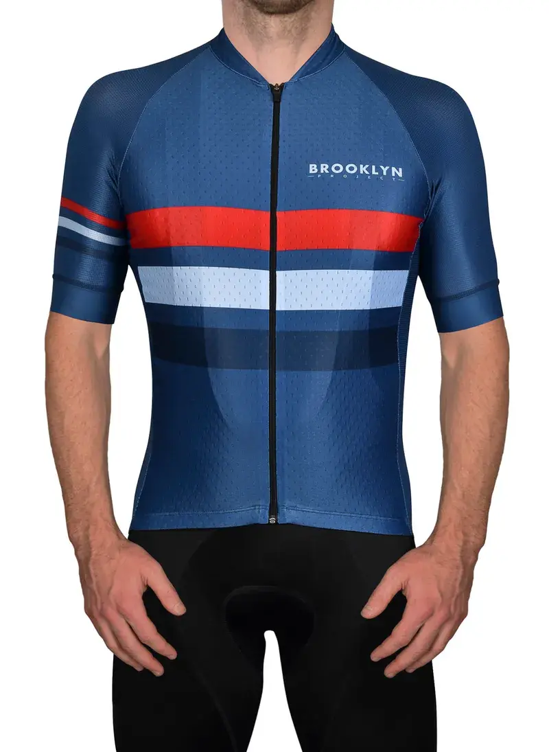 Men's Pro Cycling Jersey - Midnight Blue | Lightweight Performance