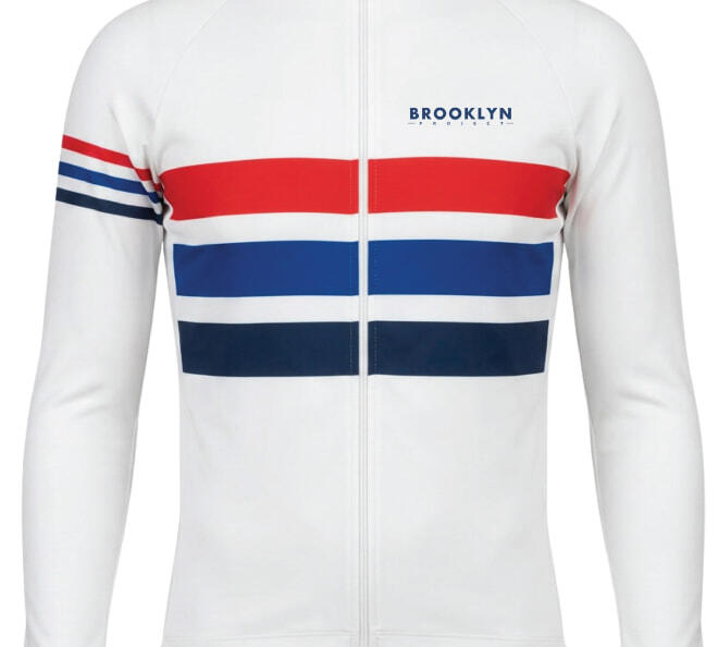 Men's Pro Thermal Cycling Jacket - White, Windproof