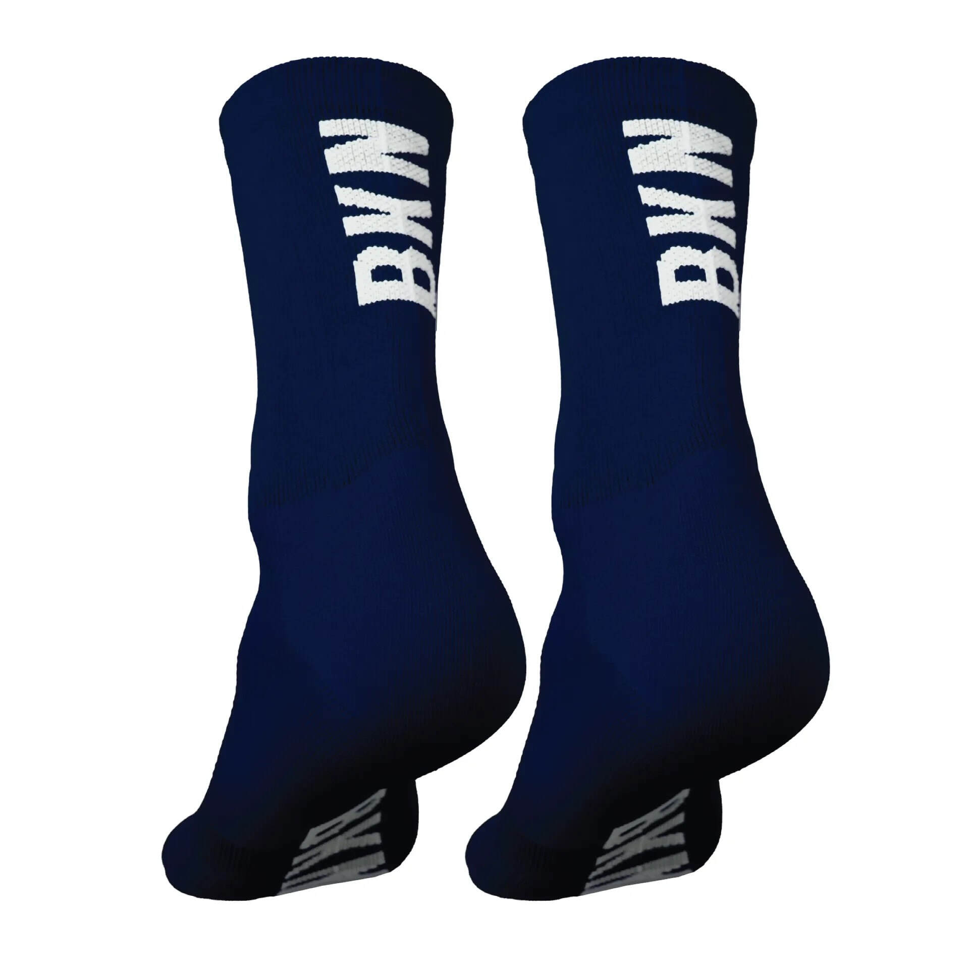 Pro Cycling Socks – Navy, Woven, 14cm cuff, Moisture-Wicking Fabric