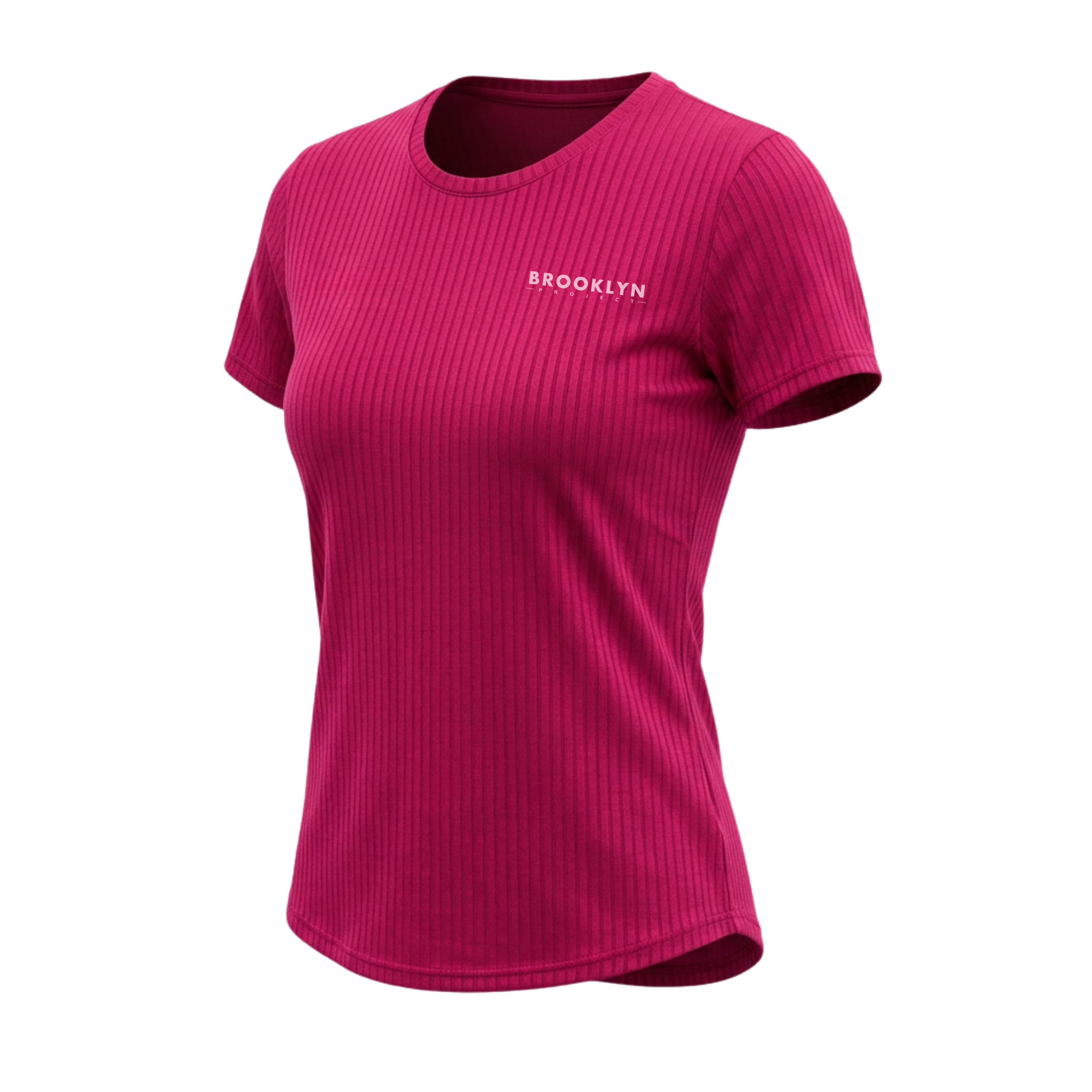 Women's Elite Lightweight Run T-Shirt - Breathable Technical Tee, Dark Pink