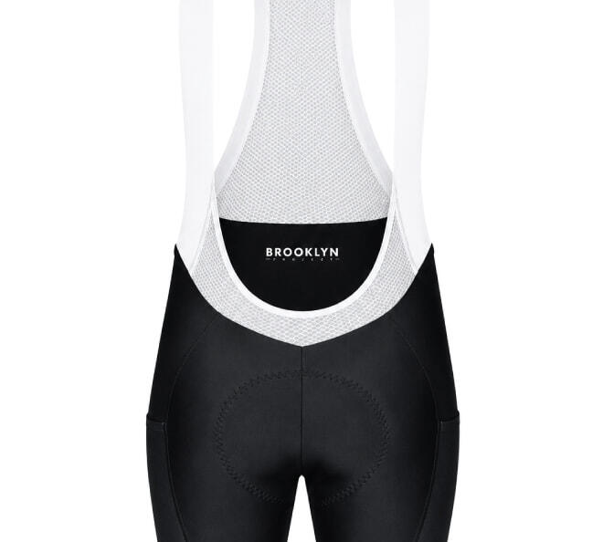 Men's Pro Maximus Cargo Cycling Bib Shorts – Black, Long Distance Padded Chamois, Italian Fabric