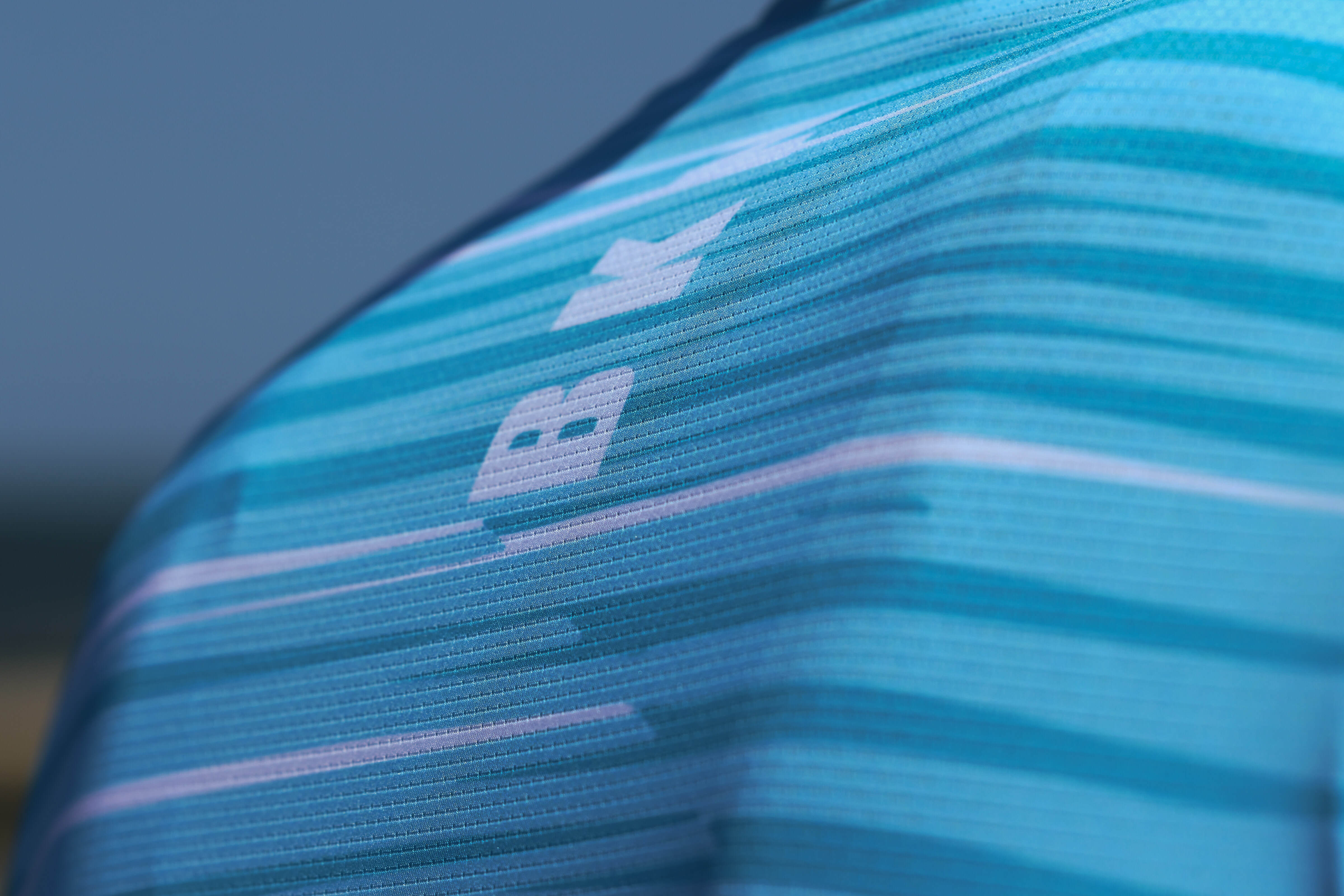 Men's Elite Aerodynamic Cycling Jersey - Light Blue | Pro Fit & Breathable