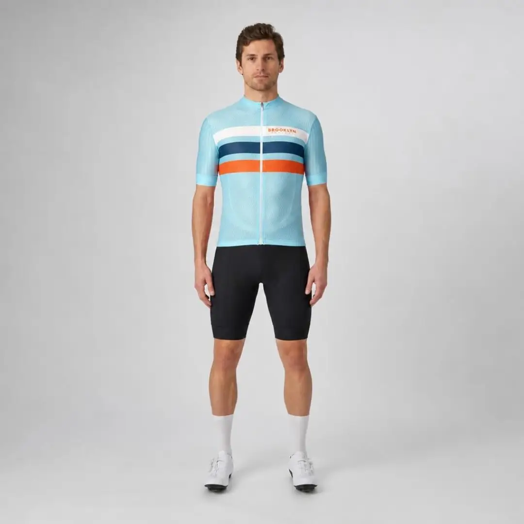Men's Pro Cycling Jersey - Maximus Teal | Lightweight Performance