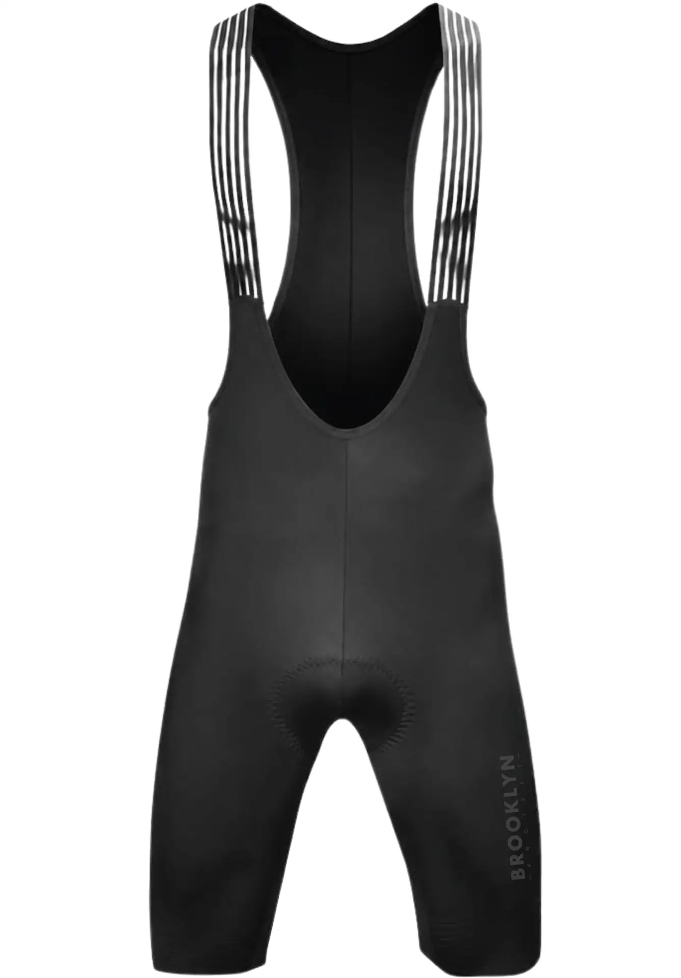 Men’s Core Cycling Bib Shorts - High-Density Chamois Padding, Compression Black
