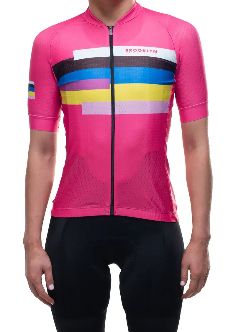 Women's Pro Cycling Jersey - Pink | Lightweight Performance