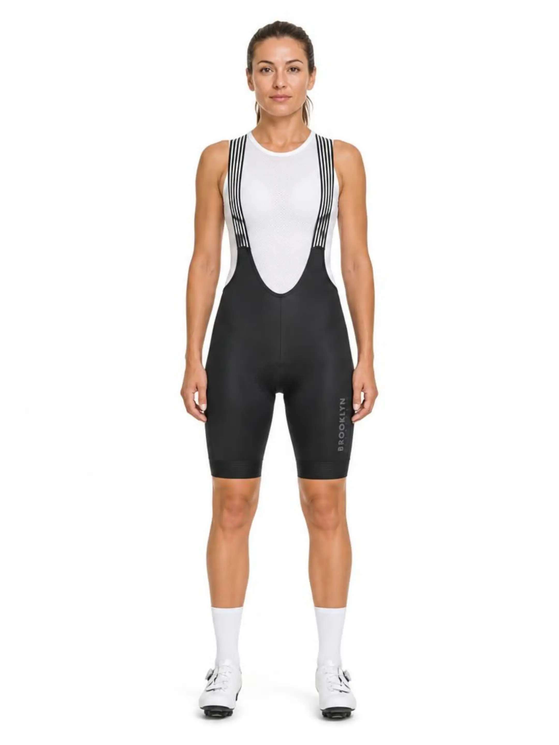 Women’s Core Cycling Bib Shorts - High-Density Chamois Padding, Compression Black
