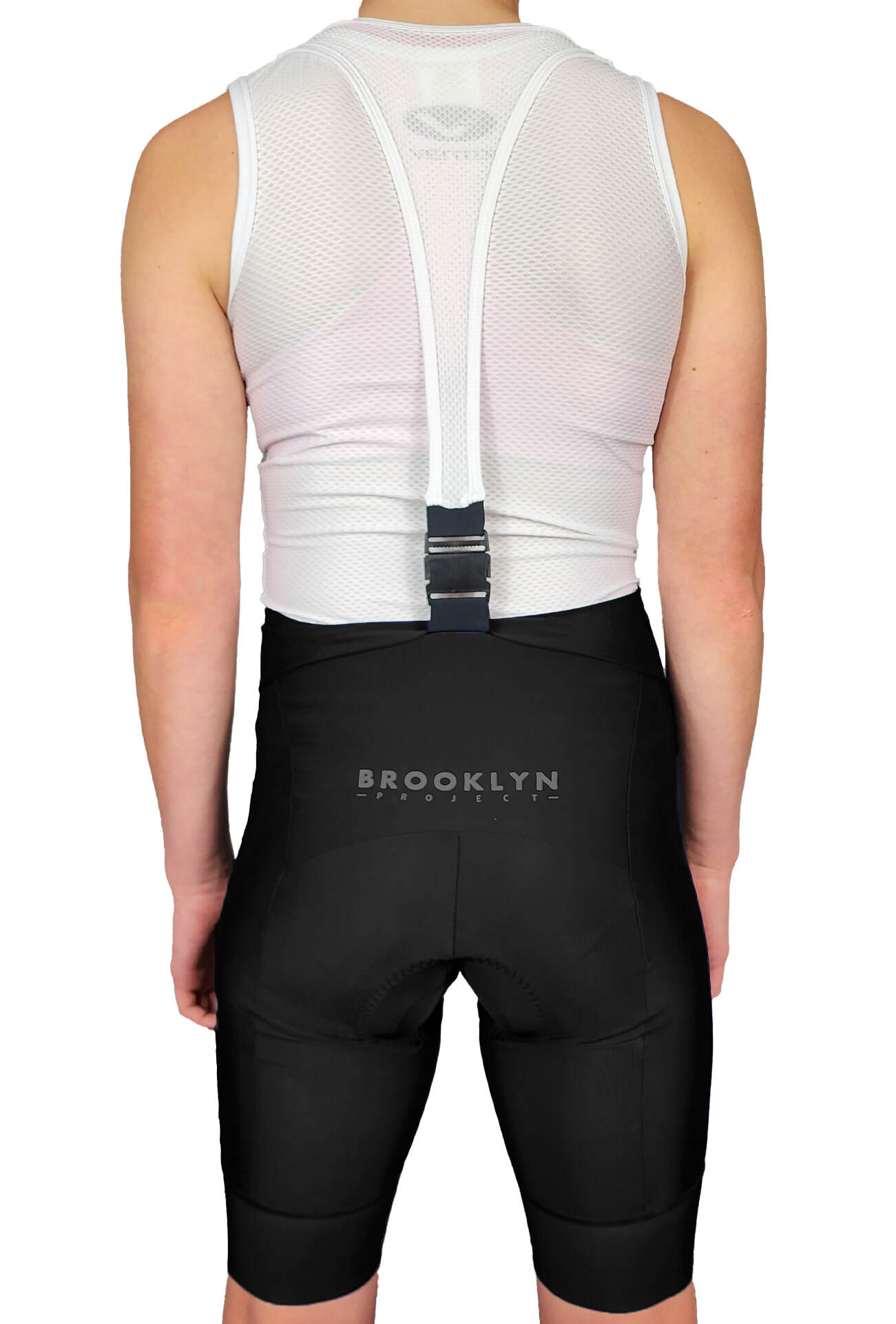 Women's Elite Performance Cycling Bibs - Premium Italian Fabric Black