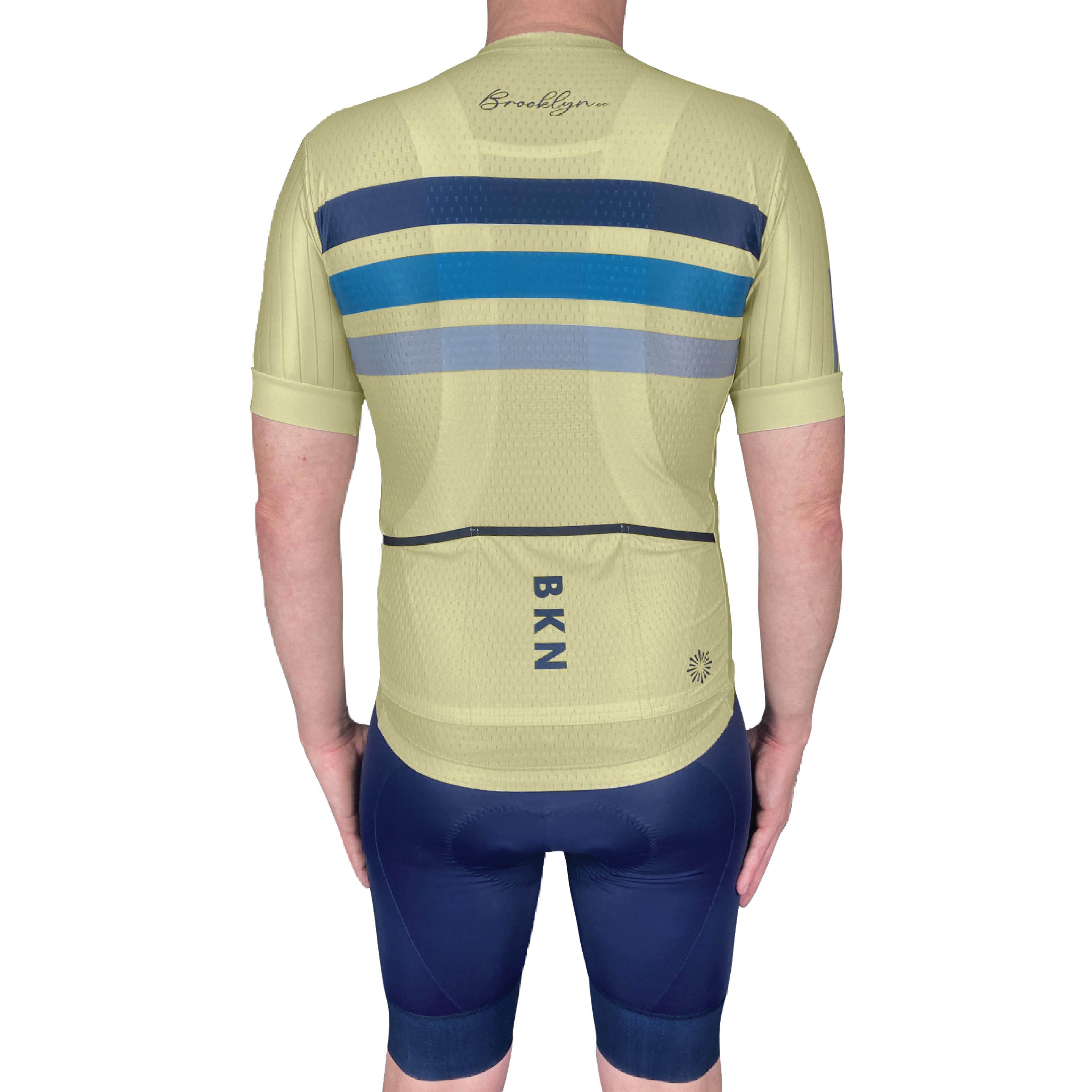 Pro Maximus Men's Cycling Bundle: Navy Jersey, Bib Shorts & Socks