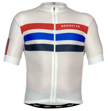 Men's Pro Cycling Jersey - Maximus White | Lightweight Performance