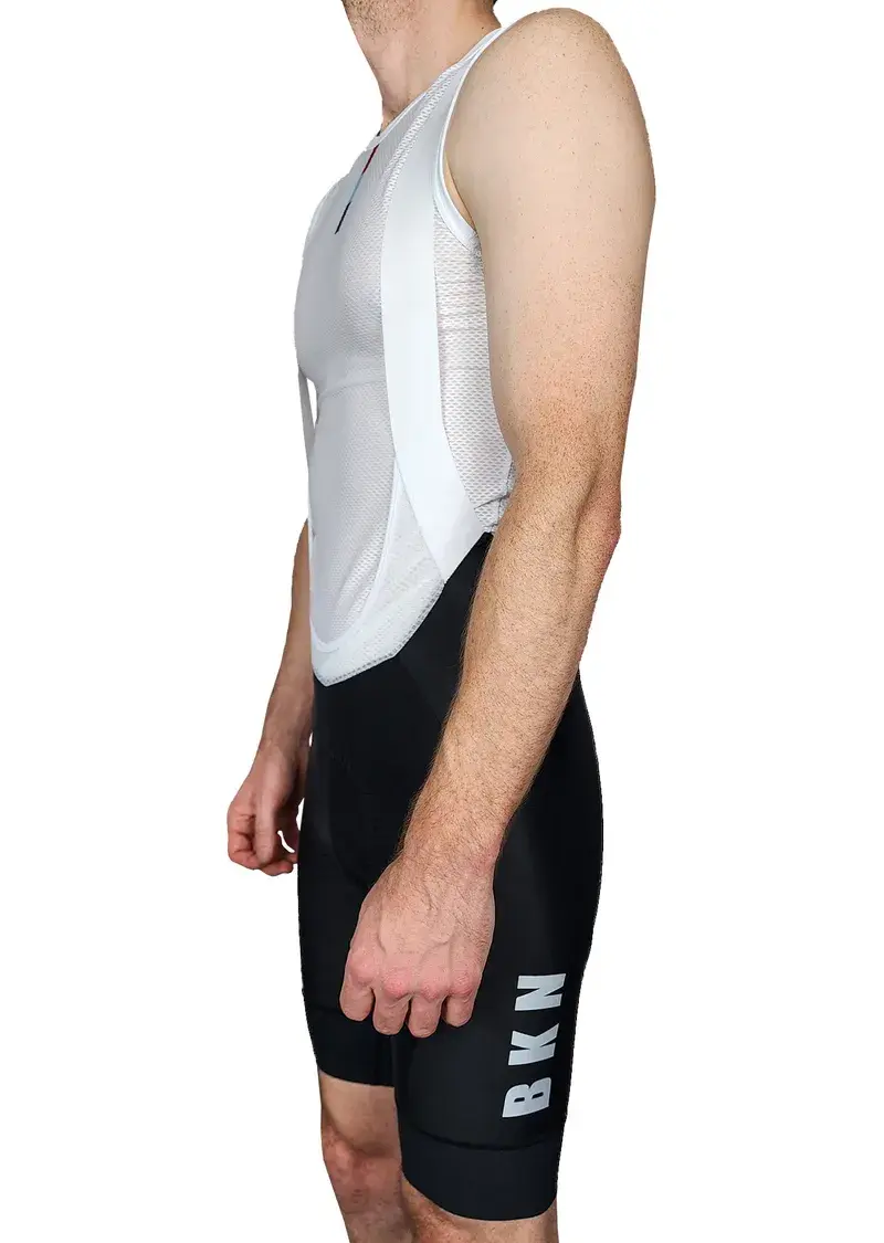 Men's Elite Performance Cycling Bibs - Premium Italian Fabric Black