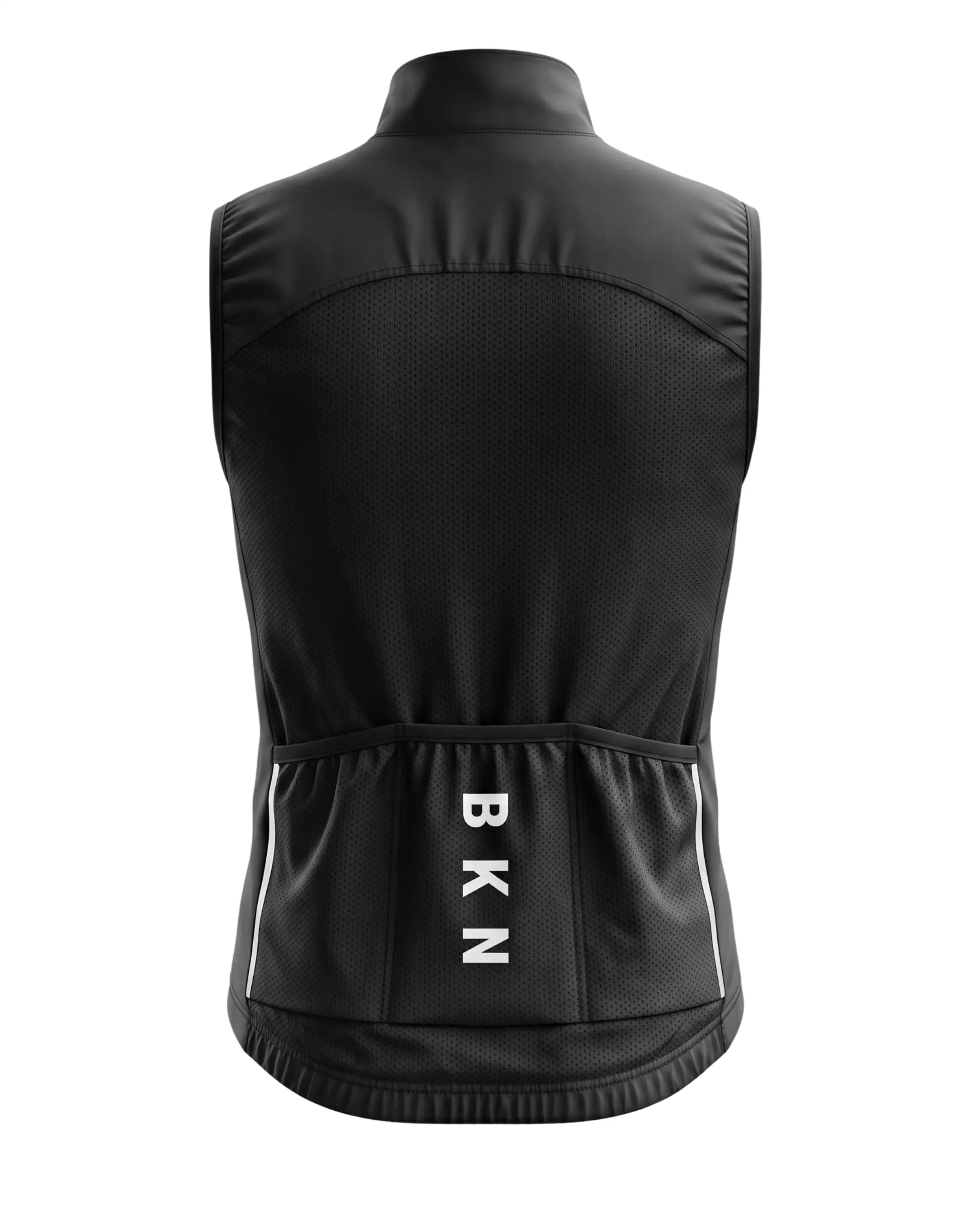 Women's Pro Water-Resistant Cycling Vest Gilet - Black, Windproof