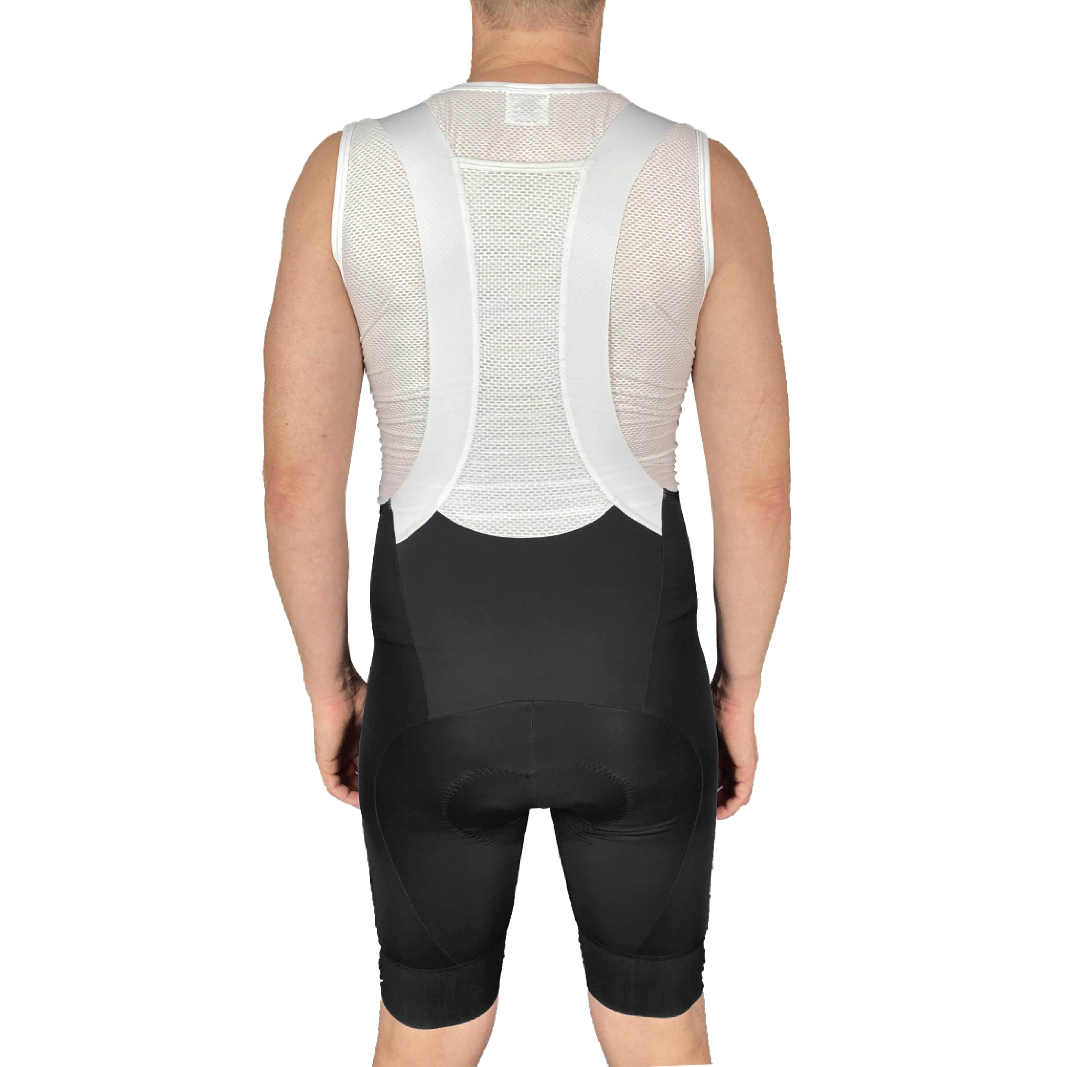Pro Maximus Men's Cycling Bibs – Black Long Distance Bib Shorts